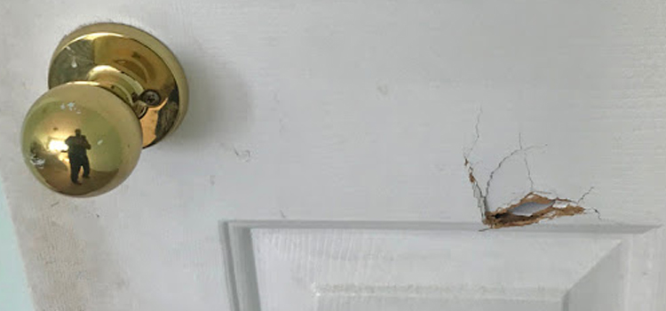 interior door hole repair Bracebridge